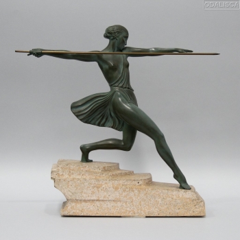 ESCULTURA EN CALAMINA. FAYRAL. - 